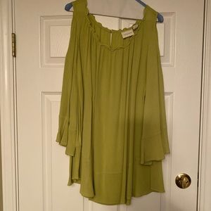 Chico’s green top
